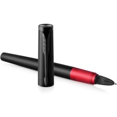 Parker Pen 5th Ingenuity Fine Point Deep Black Red 1975834JP