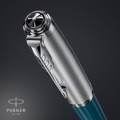 Parker Ballpoint Pen 51 Medium Point Teal Blue 2123510Z