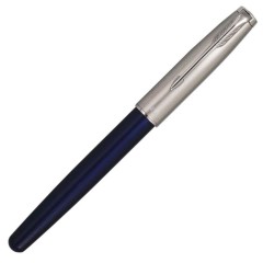 Parker Fountain Pen Fine Point Sonnet Blue & Sandblast 2146771Z