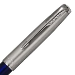 Parker Ballpoint Pen Sonnet Blue & Sandblast 2146774Z