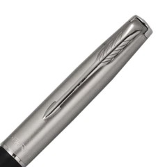 Parker Ballpoint Pen Sonnet Black & Sandblast 2146872Z