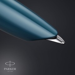 Parker Fountain Pen 51 Fine Point Teal Blue 2153509Z