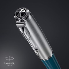 Parker Fountain Pen 51 Fine Point Teal Blue 2153509Z
