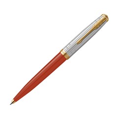 Parker Ballpoint Pen 51 Medium Point Modern Heritage Rage Red 2169135