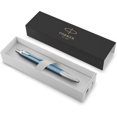 Parker Ballpoint Pen IM Premium Blue Gray 2172750