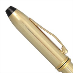 Cross Ballpoint Pen Townsend 10K Gold Filled Rolled Gold 702TW