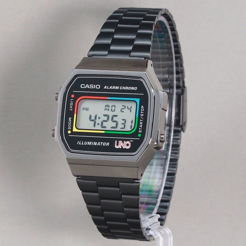 Casio Classic "UNO™" Collaboration Model A168WEUC-1AJR