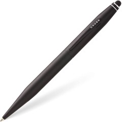 Cross Ballpoint Pen Tech2 Satin Black With Black Appointments AT0652-1