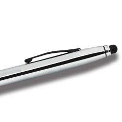 Cross Ballpoint Pen Tech2 Chrome With Satin Black Appointments AT0652-2