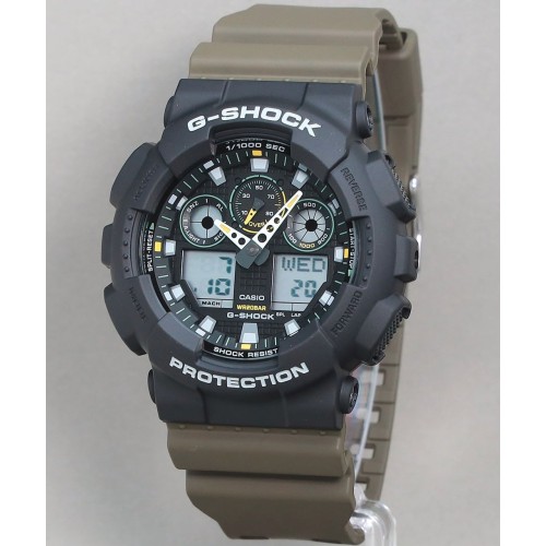 Casio G-Shock Analog-Digital GA-100TU-1A3JF
