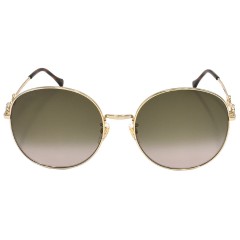 Gucci Sunglasses Woman Gold GG0881SA-002