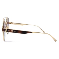 MCM Sunglasses Unisex Gold MCM124S-728