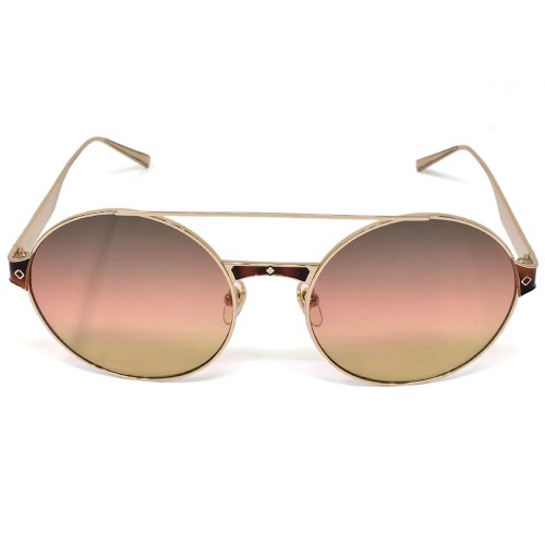 MCM Sunglasses Unisex Gold MCM124S-729