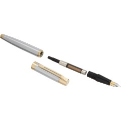 Sheaffer Fountain Pen Brushed Chrome N0932740