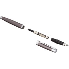 Sheaffer Fountain Pen Medium Point Metallic Gray N0932950