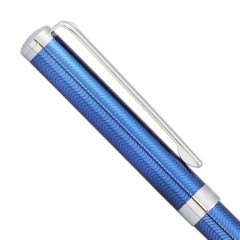 Sheaffer Ballpoint Pen Intensity Engraved Blue Lacquer N2924351