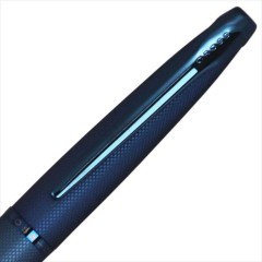 Cross Ballpoint Pen ATX Sandblasted Dark Blue PVD N882-45