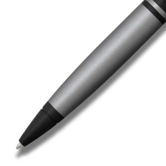 Cross Ballpoint Pen Calais Matte Gray and Black Lacquer NAT0112-26