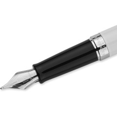 Waterman Fountain Pen Medium Point Metropolitan White S2258173