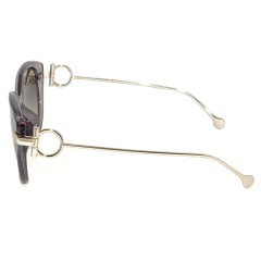 Salvatore Ferragamo Sunglasses Woman Crystal Gray SF919SA-057