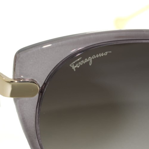 Salvatore Ferragamo Sunglasses Woman Crystal Gray SF919SA-057