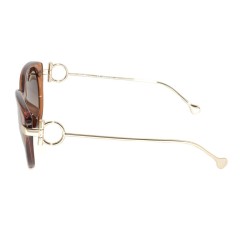 Salvatore Ferragamo Sunglasses Woman Crystal Brown SF919SA-210