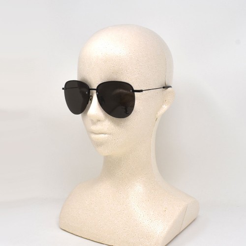 Saint Laurent Sunglasses Unisex Black SL328KM-001