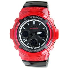 Casio G-Shock Red & Black AWG-M100SRB-4AJF
