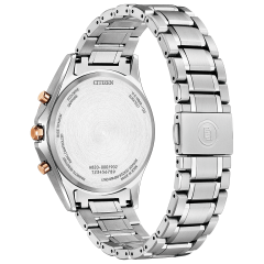 Citizen Exceed Eco-Drive Radio 45th Anniversary Pair Model AT9134-68W