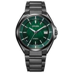 Citizen Attesa LIGHT in BLACK 2022 GREEN Limited Edition CB3015-53W