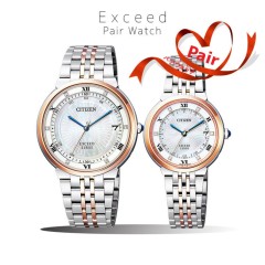Citizen EXCEED PAIR CB3025-50W/ES1055-55W