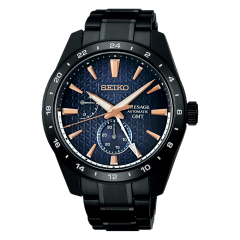 Seiko Presage Prestige Line Automatic GMT Sharp Edged Series Limited Edition SARF023