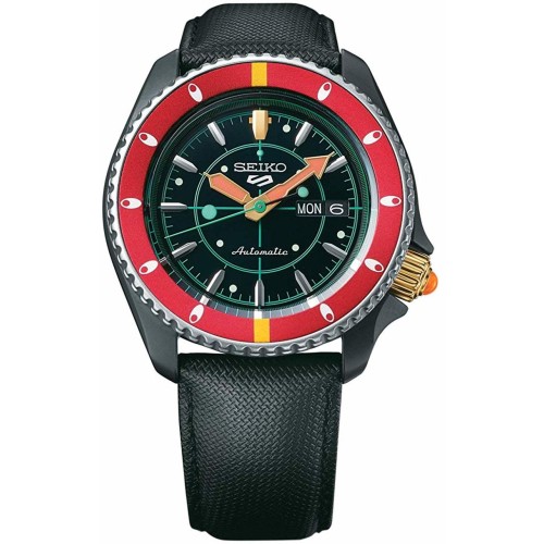 Seiko 5 Sports JoJo's Bizarre Adventure Golden Wind Collaboration Model SBSA037