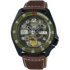 Seiko 5 Sports Street Fighter V Collaboration Guile Limited Model SBSA081