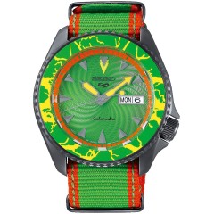 Seiko 5 Sports Street Fighter V Collaboration Blanka Limited Model SBSA083