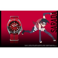 Seiko 5 Sports NARUTO & BORUTO Collaboration Sarada Limited Model SBSA089